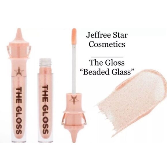 Jeffree Star The Gloss Lip Gloss Beaded Glass New in Box - Picture 5 of 6